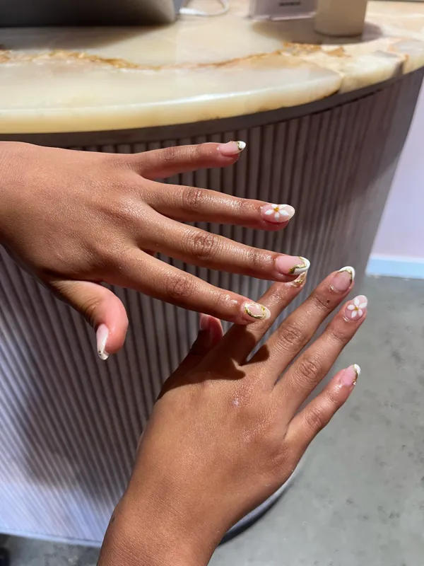 Nail art at Byron Beauty Bar